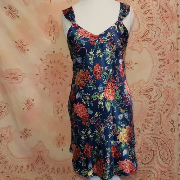 Vintage Other - Vintage Nightgown Vintage Floral Nightgown Vintage Lingerie Vintage Floral Dress